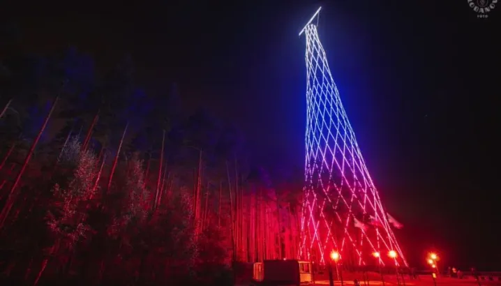 Шуховская башня на Оке